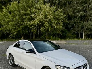 2016 Mercedes-Benz C-Класс 200 IV (W205), белый, 2600000 рублей, вид 3