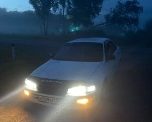 1992 Toyota Carina VI (T190), белый, 215000 рублей, вид 1