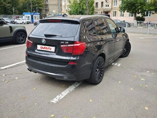 2017 BMW X3 28i xDrive II (F25) Рестайлинг, чёрный, 2500000 рублей, вид 3