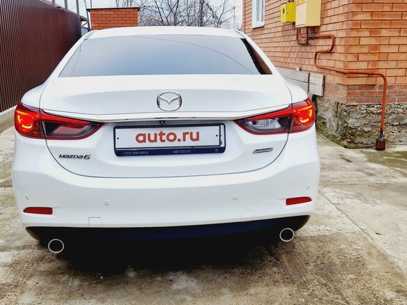 2016 Mazda 6 III (GJ) Рестайлинг, белый, 1950000 рублей - вид 14