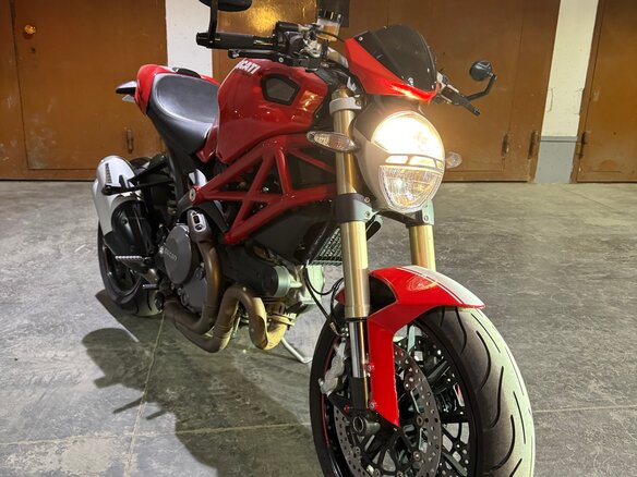 2013 Ducati Monster 1100, красный, 800000 рублей - вид 14