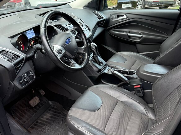 2014 Ford Kuga II, чёрный - вид 7
