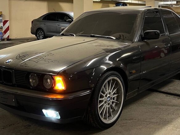 1992 BMW 5 серии 520i III (E34), чёрный, 700000 рублей - вид 22