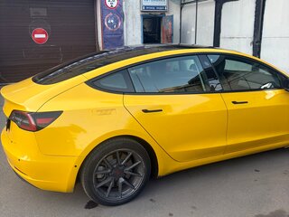 2021 Tesla Model 3 Long Range I, жёлтый, 2700000 рублей, вид 5