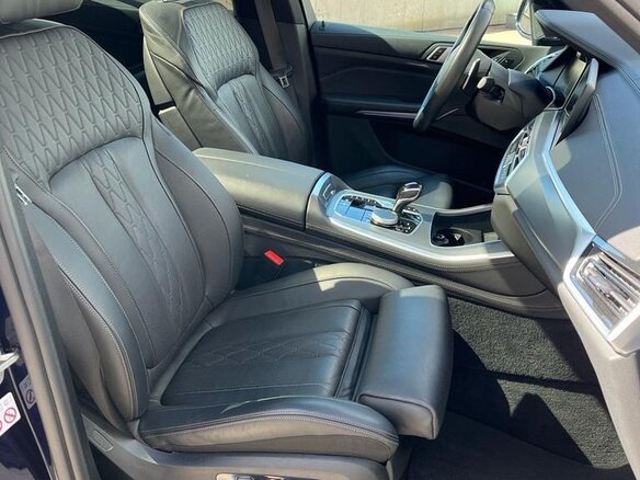 2020 BMW X5 30d IV (G05/G18), синий, 7700000 рублей - вид 12