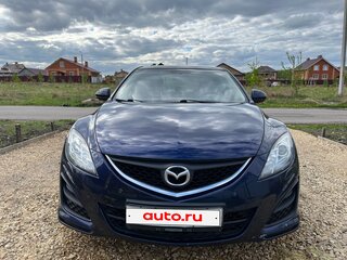 2010 Mazda 6 II (GH) Рестайлинг, синий, 650000 рублей, вид 4