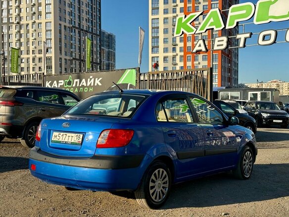 2006 Kia Rio II, синий, 429000 рублей - вид 8