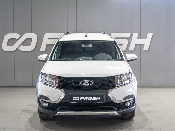 2021 Lada (ВАЗ) Largus Cross I Рестайлинг, белый - вид 1