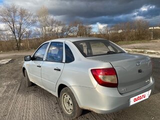 2014 Lada (ВАЗ) Granta I, серый, 215000 рублей, вид 4
