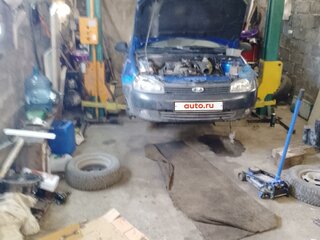 2006 Lada (ВАЗ) Kalina I, синий, 100000 рублей, вид 1