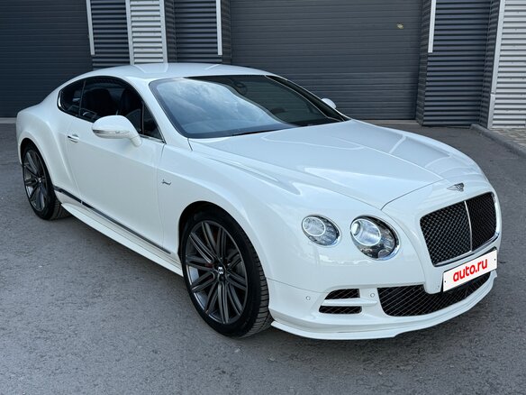 2015 Bentley Continental GT Speed II, белый