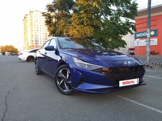 2022 Hyundai Elantra VII (CN7), синий, 1870000 рублей, вид 1