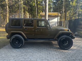 2007 Jeep Wrangler III (JK), зелёный, 3499999 рублей, вид 3