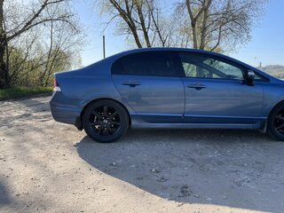 2009 Honda Civic VIII Рестайлинг, синий, 540000 рублей, вид 2