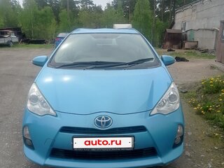 2013 Toyota Aqua I, голубой, 980000 рублей, вид 1