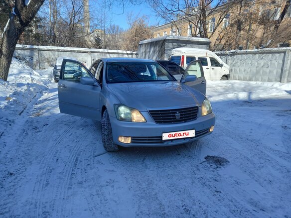 2005 Toyota Crown XII (S180), серебристый, 1240000 рублей