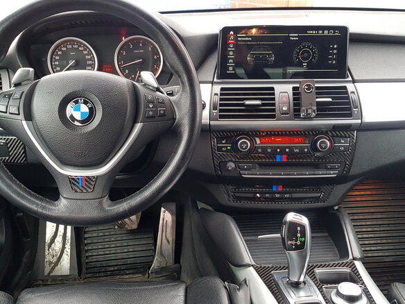 2009 BMW X6 35i 6-speed I (E71), чёрный - вид 1