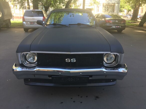 1973 Chevrolet Nova III, чёрный