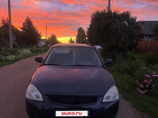 2007 Lada (ВАЗ) Priora I, чёрный, 150000 рублей, вид 2