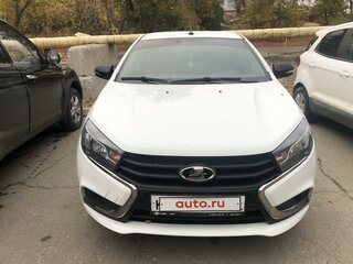 2021 Lada (ВАЗ) Vesta I, белый, 1070000 рублей, вид 2