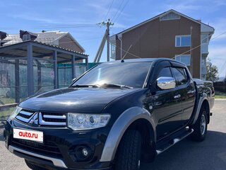 2014 Mitsubishi L200 Super Select IV Рестайлинг, чёрный, 1900000 рублей, вид 1