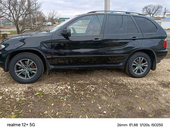 2005 BMW X5 3.0i I (E53) Рестайлинг, чёрный, 1350000 рублей - вид 2