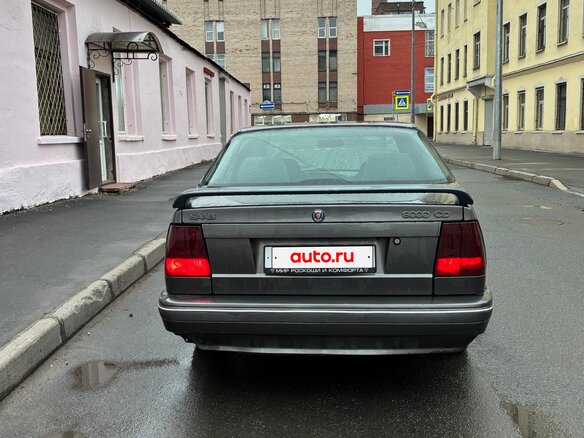 1993 Saab 9000 I, серый - вид 3