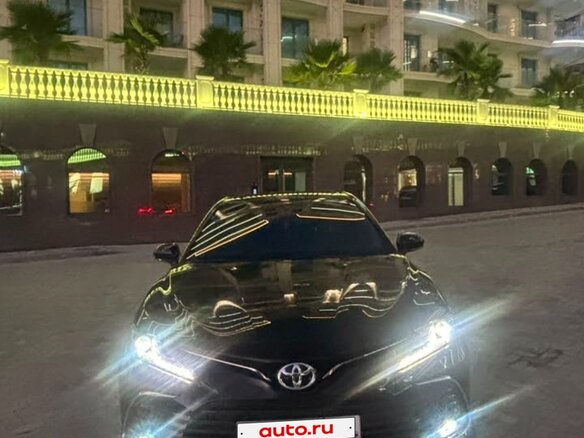 2023 Toyota Camry VIII (XV70) Рестайлинг, чёрный, 2950000 рублей - вид 9
