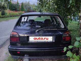 1997 Volkswagen Golf III, чёрный, 190000 рублей, вид 5