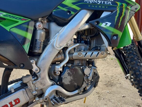 2009 Kawasaki KX 250, зелёный, 320000 рублей - вид 7