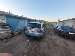 2007 BMW X5 3.0si II (E70), серебристый, 1150000 рублей, вид 3