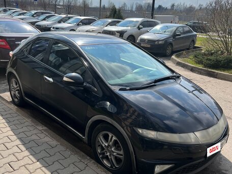 2008 Honda Civic VIII, чёрный, 640000 рублей, вид 1