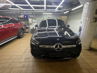 2020 Mercedes-Benz GLC Coupe 300 d I (C253) Рестайлинг, чёрный, 4500000 рублей, вид 2
