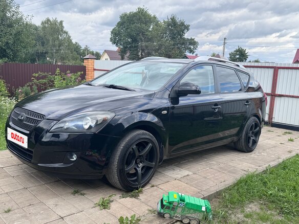 2008 Kia Ceed I, чёрный, 860000 рублей