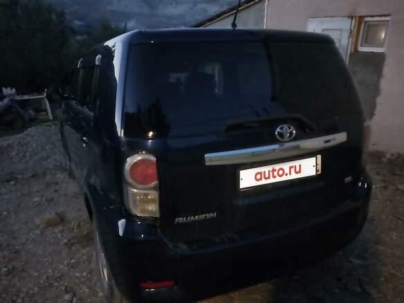 2010 Toyota Corolla Rumion, синий, 1150000 рублей
