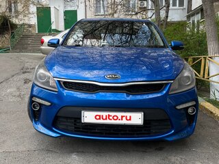 2017 Kia Rio IV, синий, 1100000 рублей, вид 2