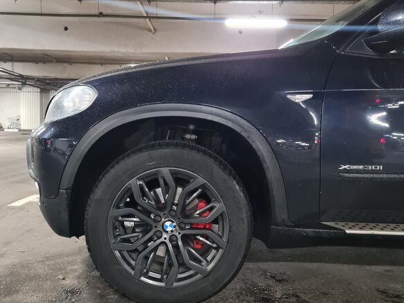 2009 BMW X5 30i II (E70), синий, 2000000 рублей - вид 2