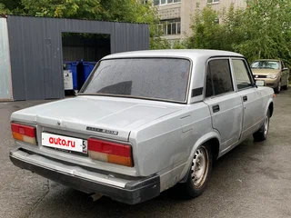 2010 Lada (ВАЗ) 2107, серебристый, 70000 рублей, вид 4
