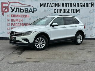 2021 Volkswagen Tiguan II Рестайлинг, белый, 1870000 рублей, вид 3