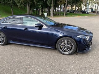 2019 Mercedes-Benz CLS 350 d III (C257), синий, 4700000 рублей, вид 5