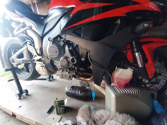 2008 Honda CBR 600RR, красный, 550000 рублей - вид 6