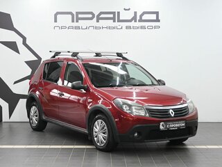 2011 Renault Sandero Stepway I, красный, 589900 рублей, вид 5