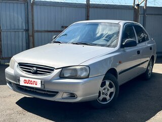 2007 Hyundai Accent ТагАЗ II, серебристый, 315000 рублей, вид 1