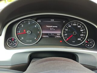 2013 Volkswagen Touareg II, коричневый, 2525000 рублей, вид 5