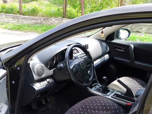 2012 Mazda 6 II (GH) Рестайлинг, коричневый, 800000 рублей - вид 5