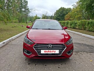 2018 Hyundai Solaris II, красный, 1170000 рублей, вид 3