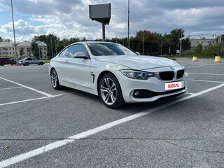 2014 BMW 4 серии 420i xDrive F32/F33/F36, белый, 1700000 рублей, вид 2