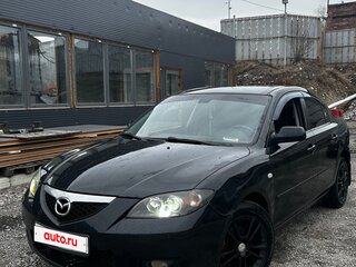 2008 Mazda 3 I (BK) Рестайлинг, чёрный, 500000 рублей, вид 1