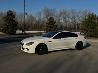 2014 BMW 6 серии Gran Coupe 640d xDrive III (F06/F13/F12), белый, 2500000 рублей, вид 4