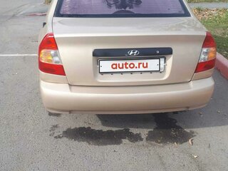 2006 Hyundai Accent ТагАЗ II, бежевый, 310000 рублей, вид 3